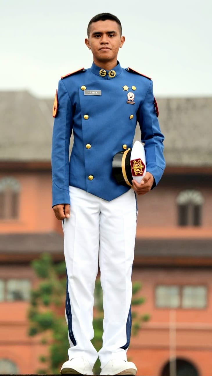 Perwira Muda Lulusan BISA Academy dalam PDU Biru