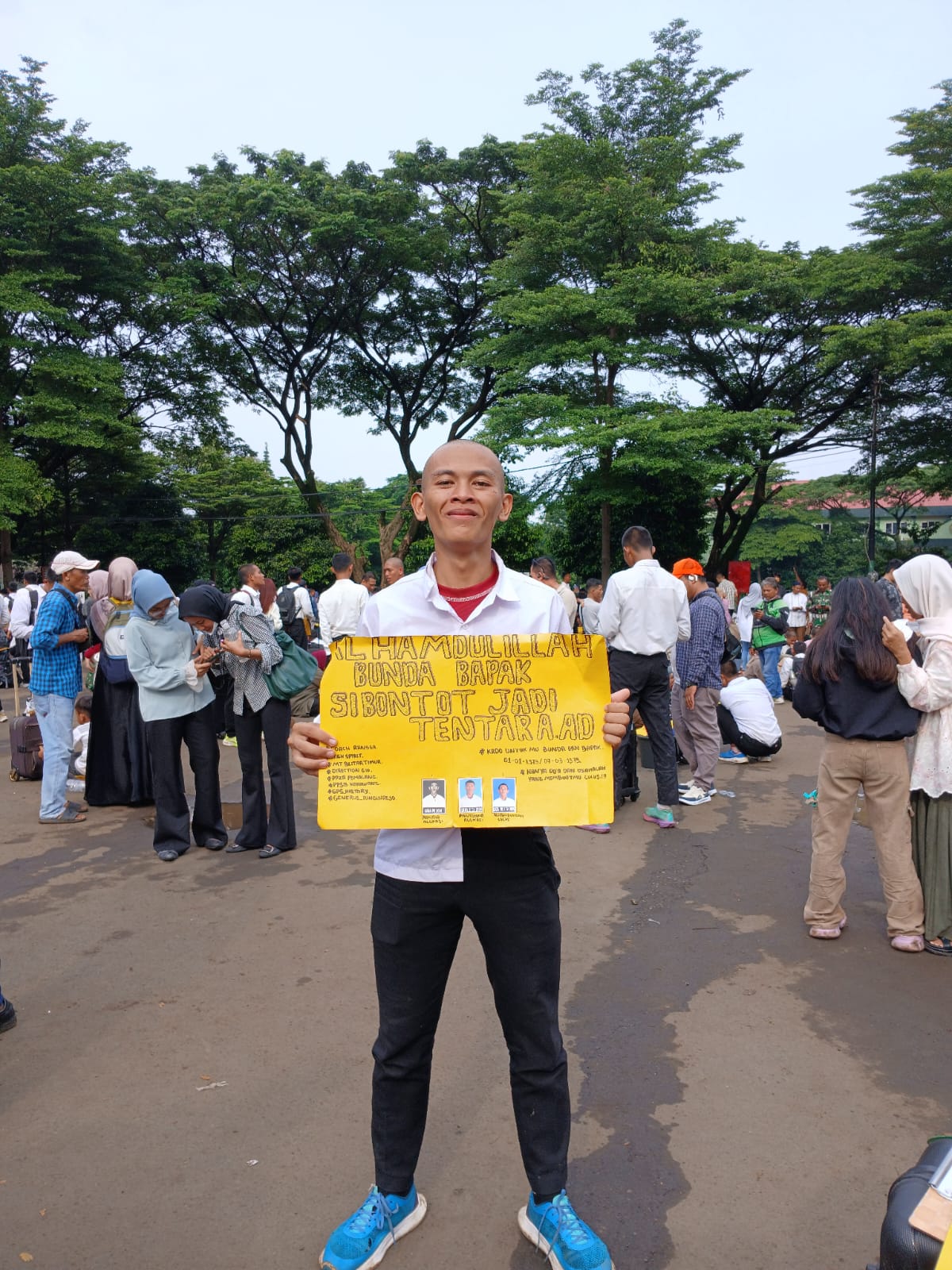Syukur Lolos TNI AD